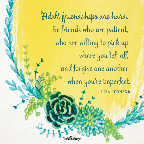 The Importance of Sisterhood and Friendship – (in)courage