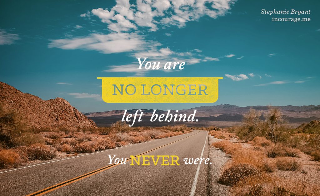 When You Feel Left Behind – (in)courage