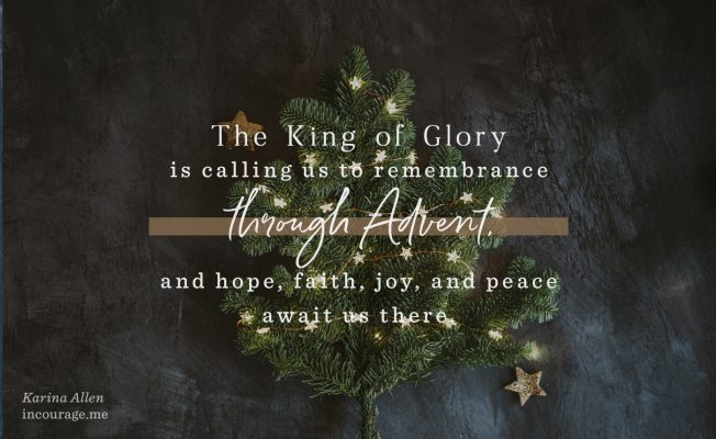 Rejecting the Holiday Rush and Remembering Advent – (in)courage