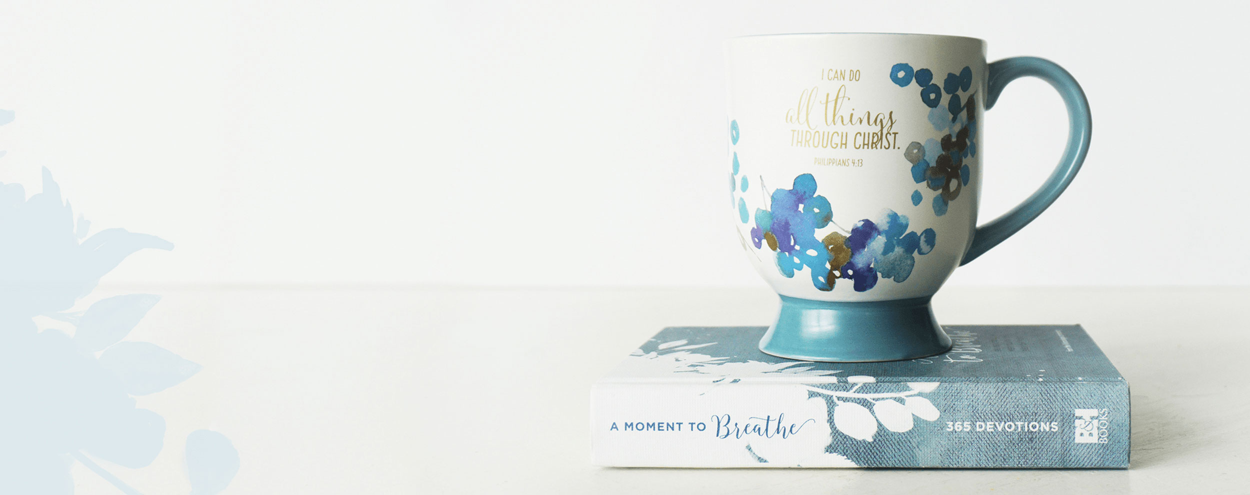 A Moment to Breathe Book and Mug